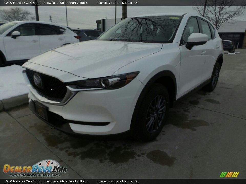 2020 Mazda CX-5 Sport Snowflake White Pearl / Black Photo #3