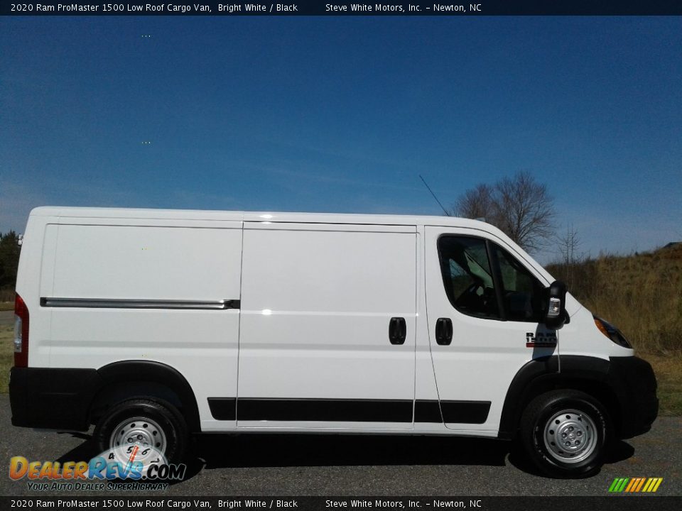 2020 Ram ProMaster 1500 Low Roof Cargo Van Bright White / Black Photo #5