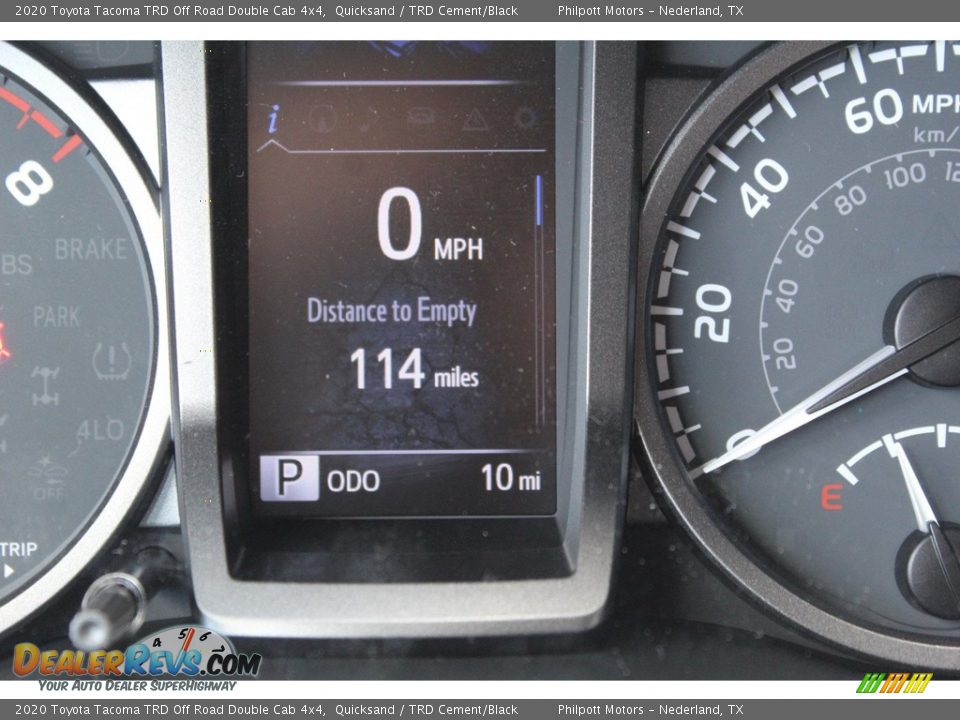 2020 Toyota Tacoma TRD Off Road Double Cab 4x4 Quicksand / TRD Cement/Black Photo #15