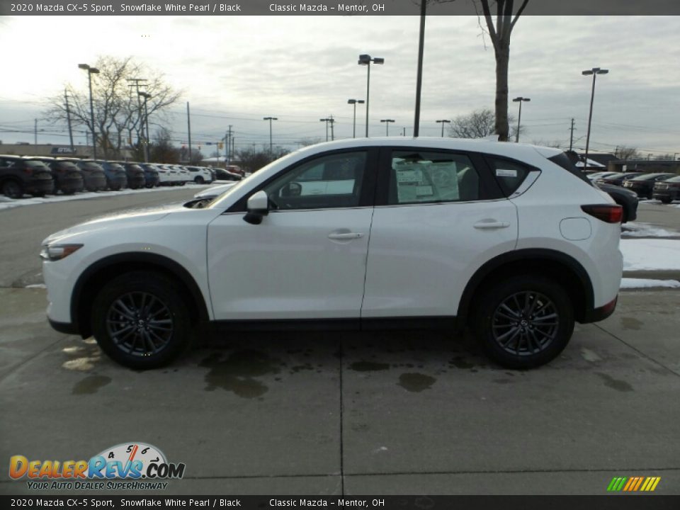 2020 Mazda CX-5 Sport Snowflake White Pearl / Black Photo #4
