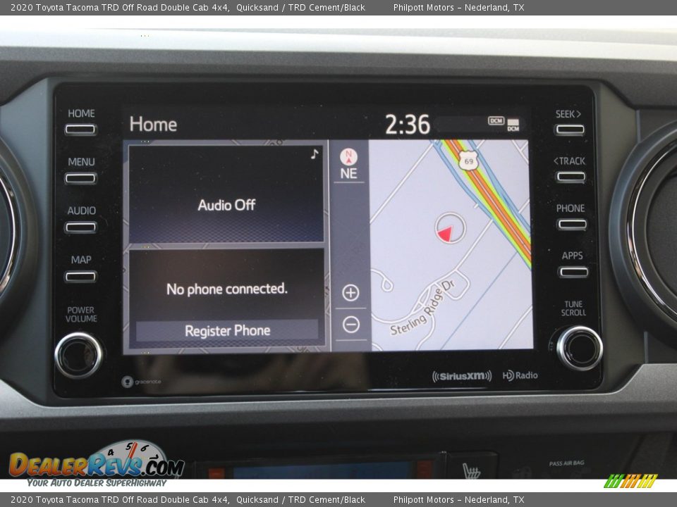 2020 Toyota Tacoma TRD Off Road Double Cab 4x4 Quicksand / TRD Cement/Black Photo #16