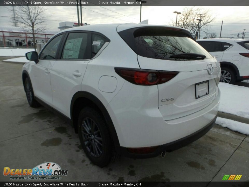 2020 Mazda CX-5 Sport Snowflake White Pearl / Black Photo #5