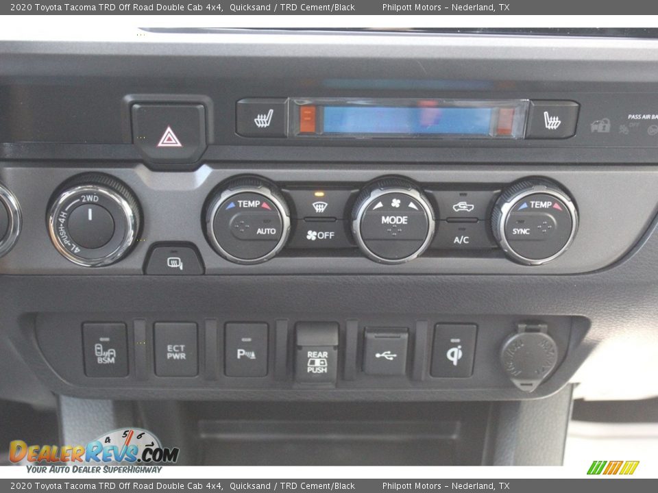 2020 Toyota Tacoma TRD Off Road Double Cab 4x4 Quicksand / TRD Cement/Black Photo #17