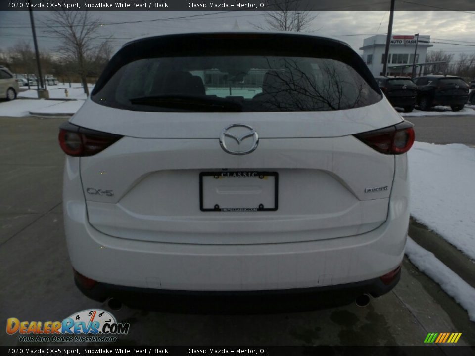 2020 Mazda CX-5 Sport Snowflake White Pearl / Black Photo #6