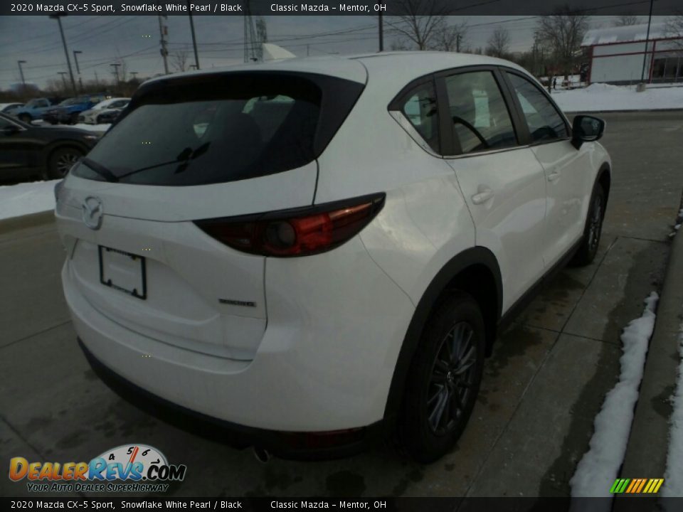 2020 Mazda CX-5 Sport Snowflake White Pearl / Black Photo #7