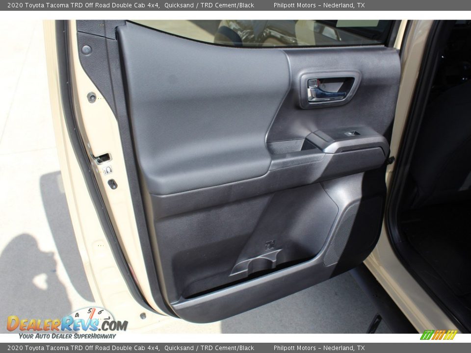 2020 Toyota Tacoma TRD Off Road Double Cab 4x4 Quicksand / TRD Cement/Black Photo #20