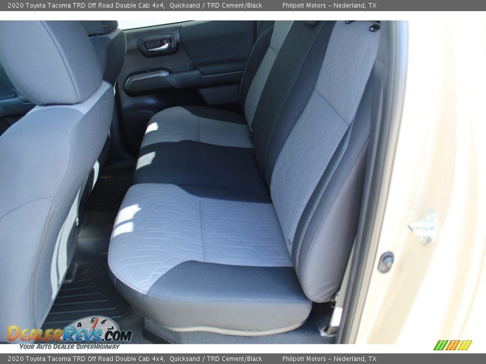 2020 Toyota Tacoma TRD Off Road Double Cab 4x4 Quicksand / TRD Cement/Black Photo #21