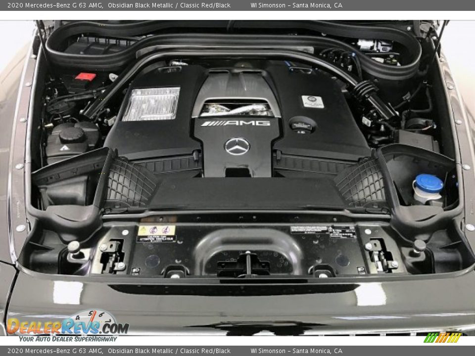 2020 Mercedes-Benz G 63 AMG 4.0 Liter DI biturbo DOHC 32-Valve VVT V8 Engine Photo #9