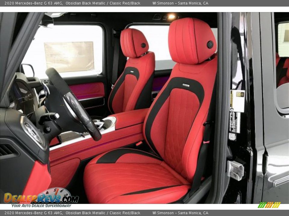 Front Seat of 2020 Mercedes-Benz G 63 AMG Photo #14