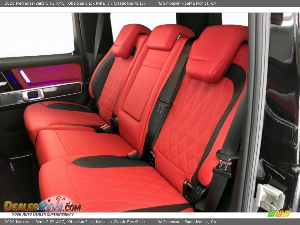 Rear Seat of 2020 Mercedes-Benz G 63 AMG Photo #15