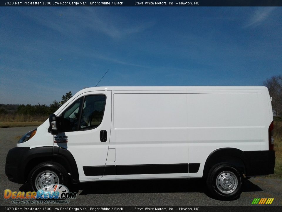 2020 Ram ProMaster 1500 Low Roof Cargo Van Bright White / Black Photo #1