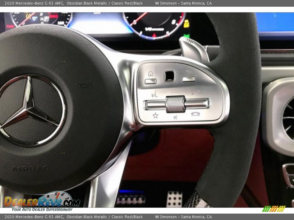 2020 Mercedes-Benz G 63 AMG Steering Wheel Photo #19