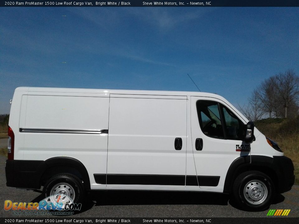 2020 Ram ProMaster 1500 Low Roof Cargo Van Bright White / Black Photo #5