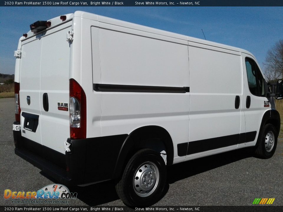 2020 Ram ProMaster 1500 Low Roof Cargo Van Bright White / Black Photo #6