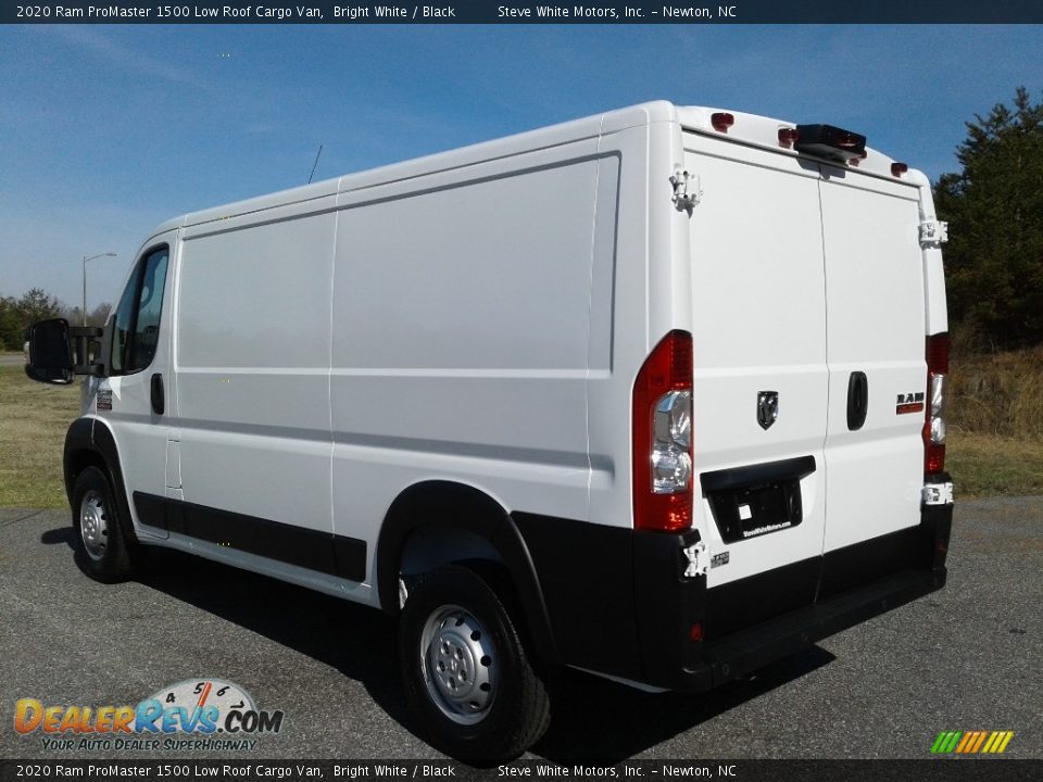 2020 Ram ProMaster 1500 Low Roof Cargo Van Bright White / Black Photo #9