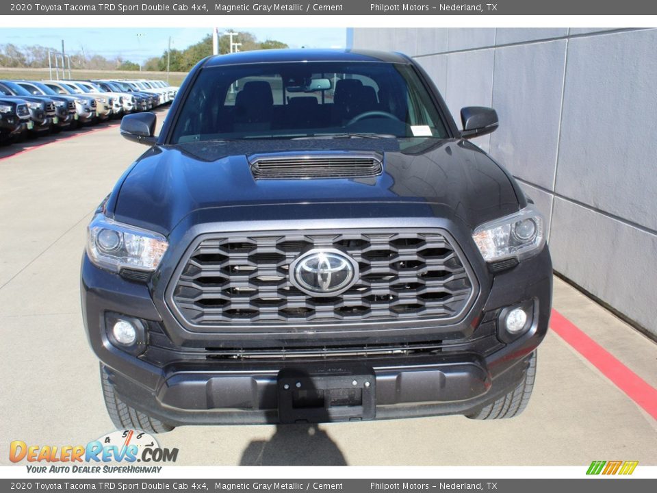 2020 Toyota Tacoma TRD Sport Double Cab 4x4 Magnetic Gray Metallic / Cement Photo #3