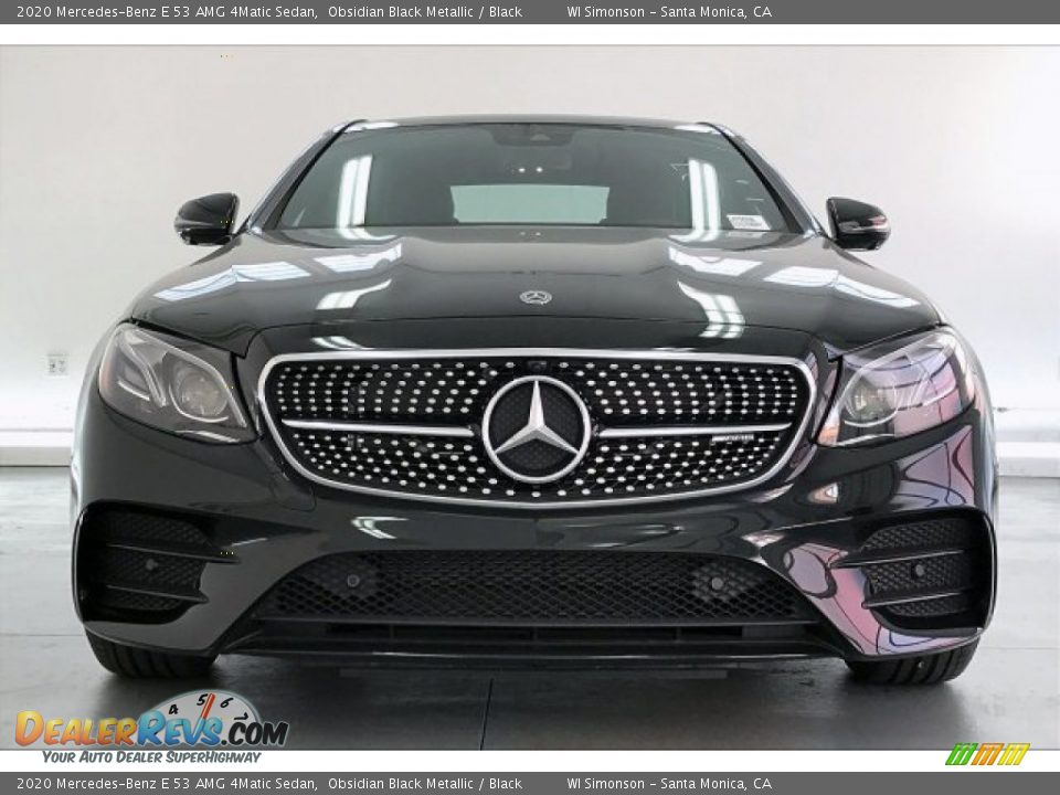 2020 Mercedes-Benz E 53 AMG 4Matic Sedan Obsidian Black Metallic / Black Photo #2
