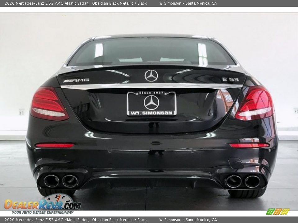 2020 Mercedes-Benz E 53 AMG 4Matic Sedan Obsidian Black Metallic / Black Photo #3