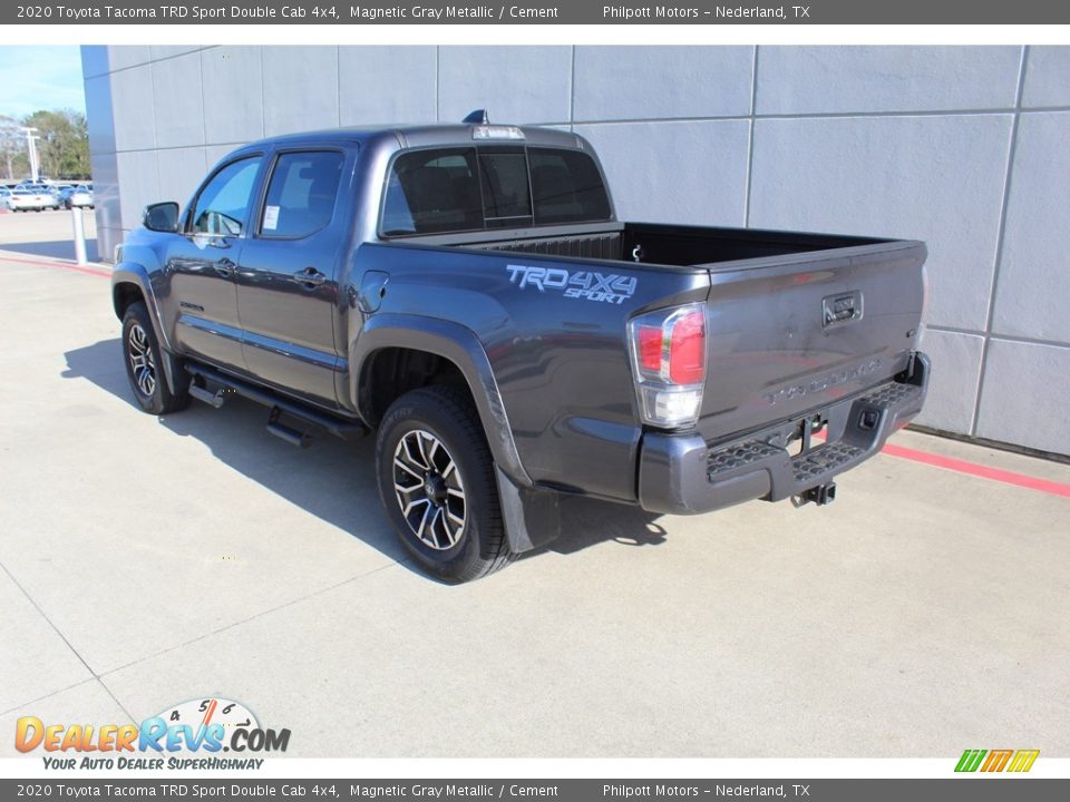 2020 Toyota Tacoma TRD Sport Double Cab 4x4 Magnetic Gray Metallic / Cement Photo #6