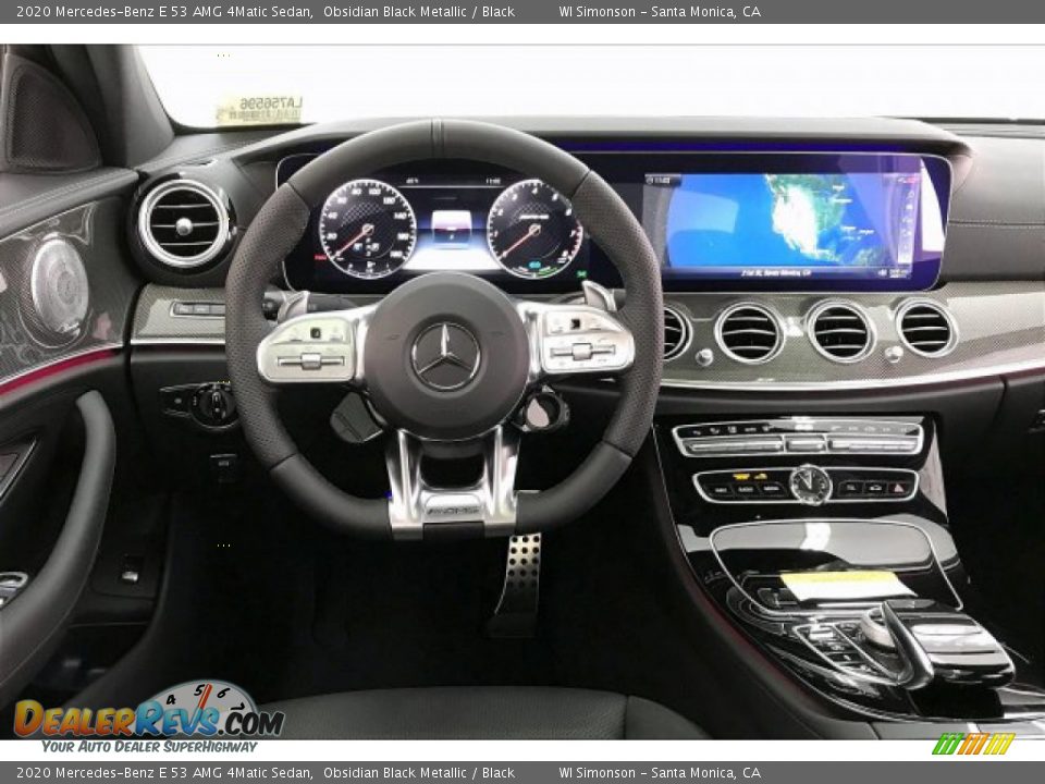 2020 Mercedes-Benz E 53 AMG 4Matic Sedan Obsidian Black Metallic / Black Photo #4