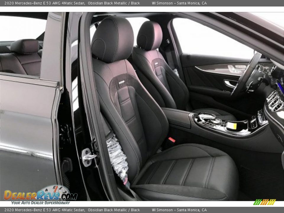 2020 Mercedes-Benz E 53 AMG 4Matic Sedan Obsidian Black Metallic / Black Photo #6