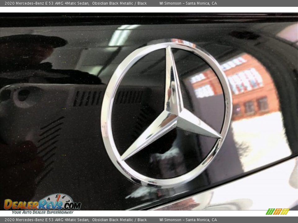 2020 Mercedes-Benz E 53 AMG 4Matic Sedan Obsidian Black Metallic / Black Photo #7