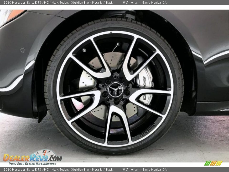 2020 Mercedes-Benz E 53 AMG 4Matic Sedan Obsidian Black Metallic / Black Photo #8