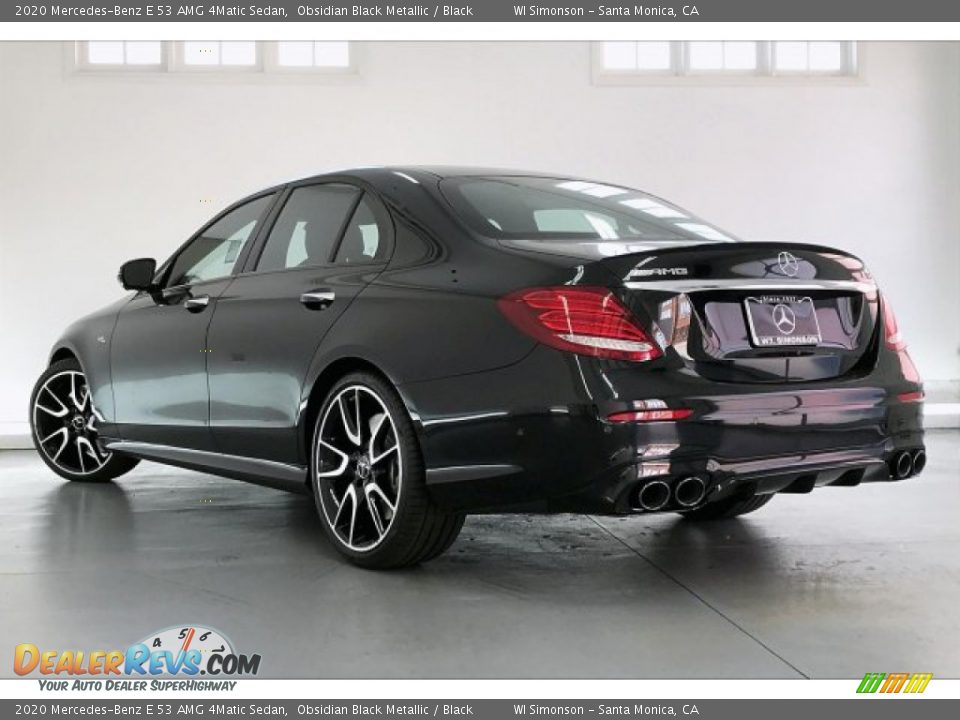 2020 Mercedes-Benz E 53 AMG 4Matic Sedan Obsidian Black Metallic / Black Photo #10