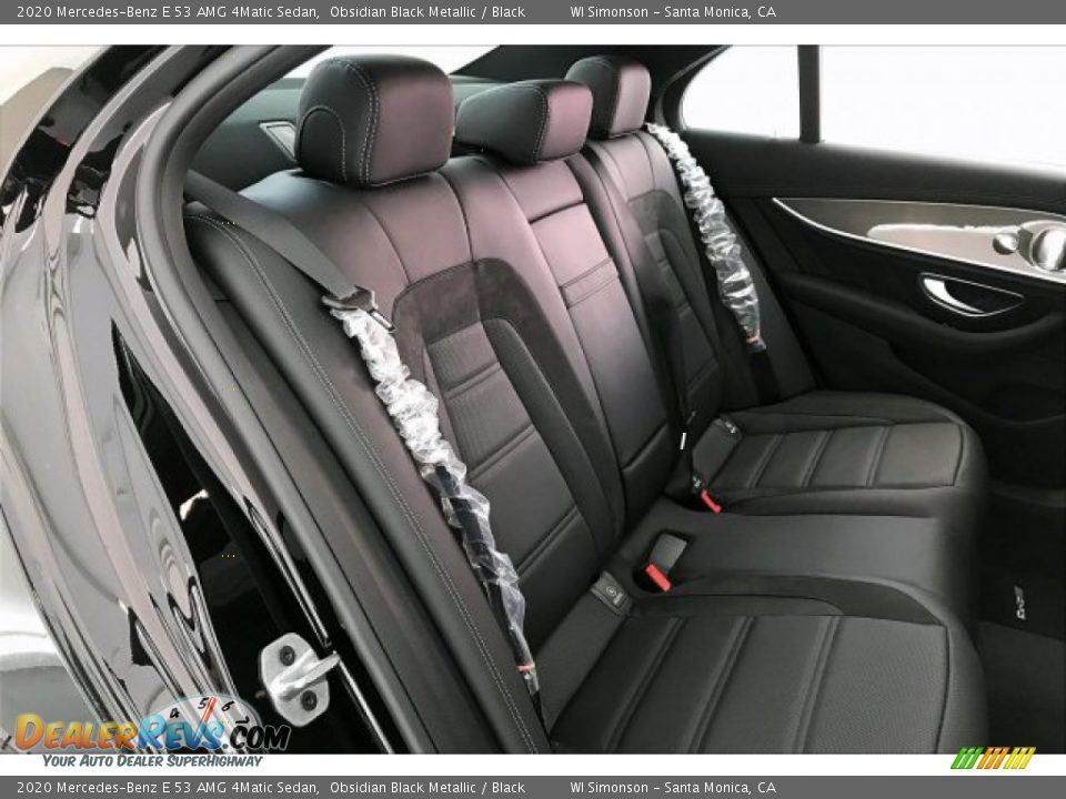 2020 Mercedes-Benz E 53 AMG 4Matic Sedan Obsidian Black Metallic / Black Photo #13