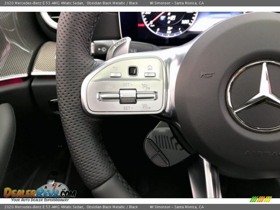 2020 Mercedes-Benz E 53 AMG 4Matic Sedan Obsidian Black Metallic / Black Photo #18