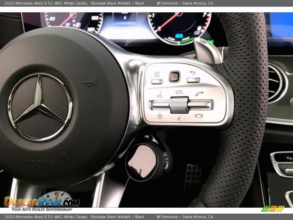 2020 Mercedes-Benz E 53 AMG 4Matic Sedan Obsidian Black Metallic / Black Photo #19