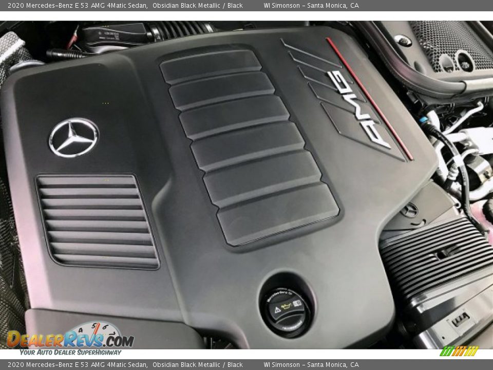 2020 Mercedes-Benz E 53 AMG 4Matic Sedan Obsidian Black Metallic / Black Photo #31
