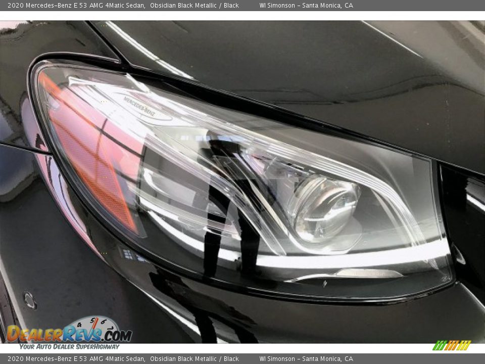 2020 Mercedes-Benz E 53 AMG 4Matic Sedan Obsidian Black Metallic / Black Photo #32