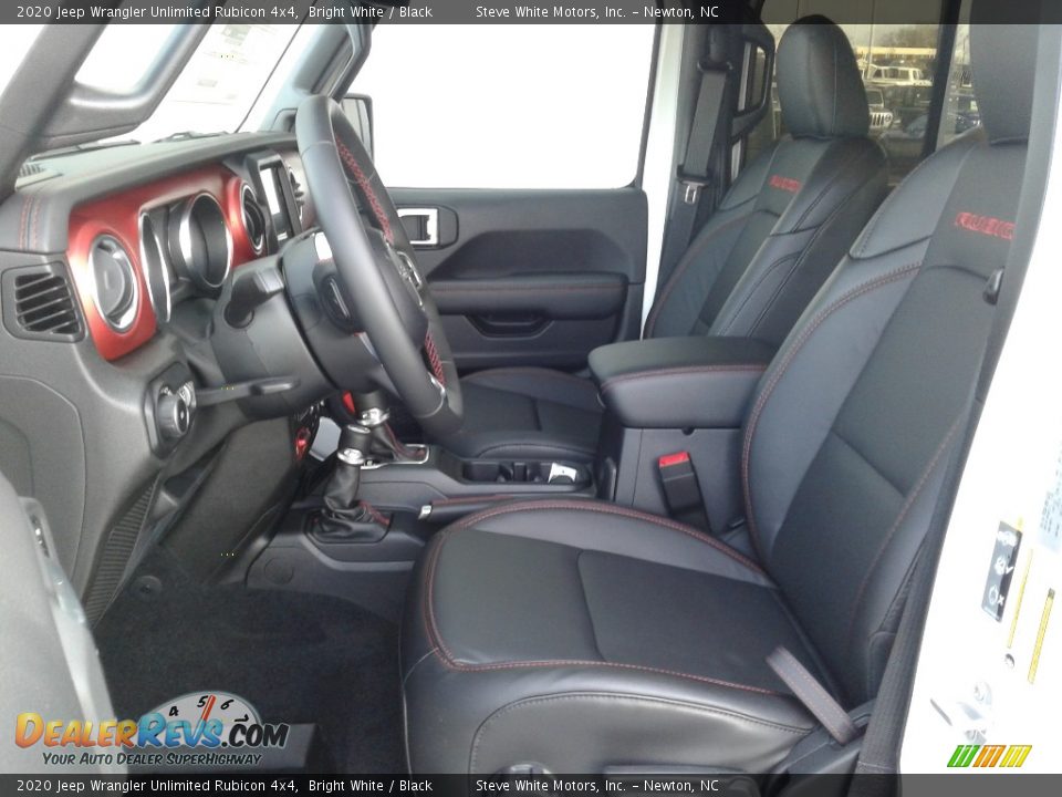 2020 Jeep Wrangler Unlimited Rubicon 4x4 Bright White / Black Photo #10