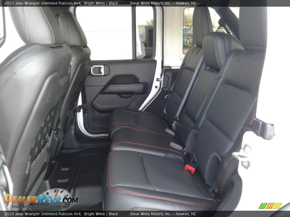 2020 Jeep Wrangler Unlimited Rubicon 4x4 Bright White / Black Photo #13