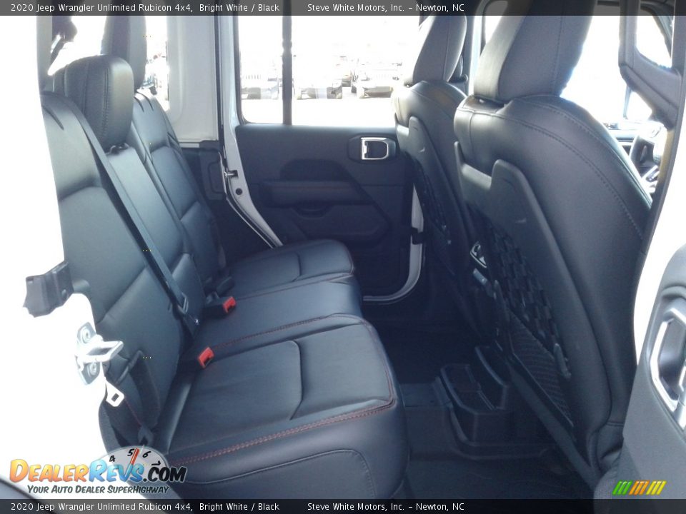 2020 Jeep Wrangler Unlimited Rubicon 4x4 Bright White / Black Photo #15