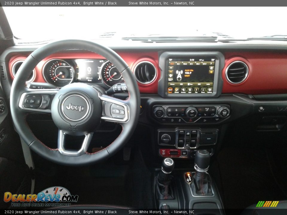 2020 Jeep Wrangler Unlimited Rubicon 4x4 Bright White / Black Photo #17