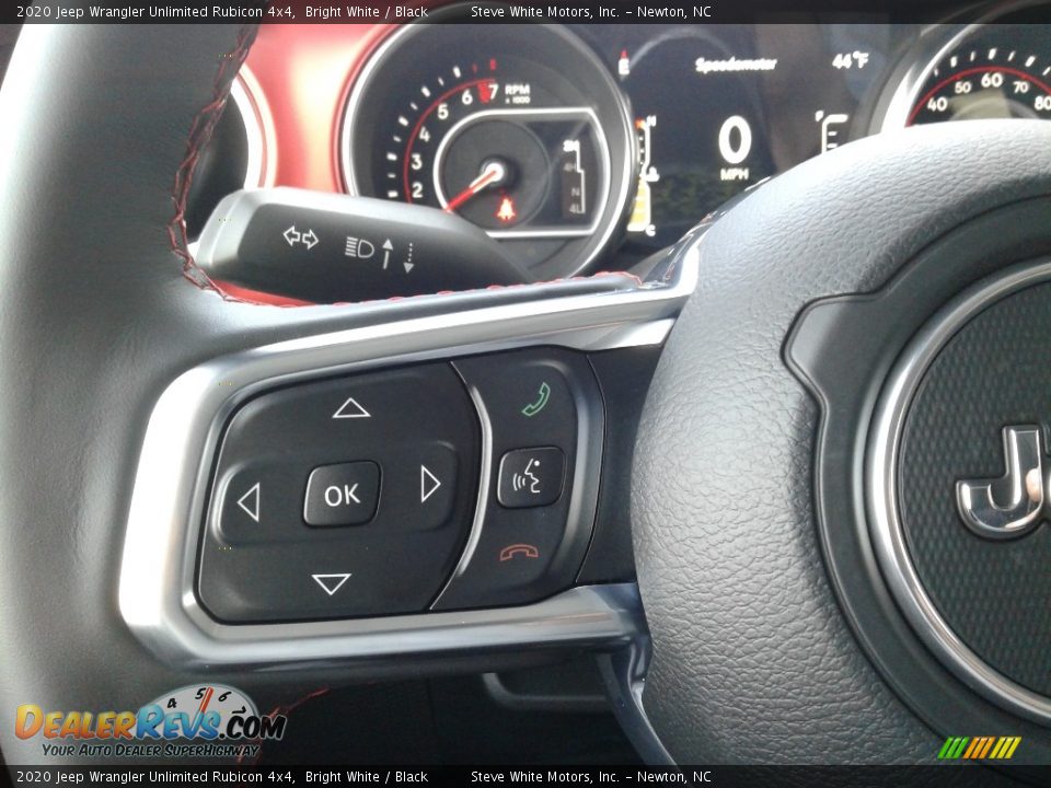 2020 Jeep Wrangler Unlimited Rubicon 4x4 Bright White / Black Photo #18