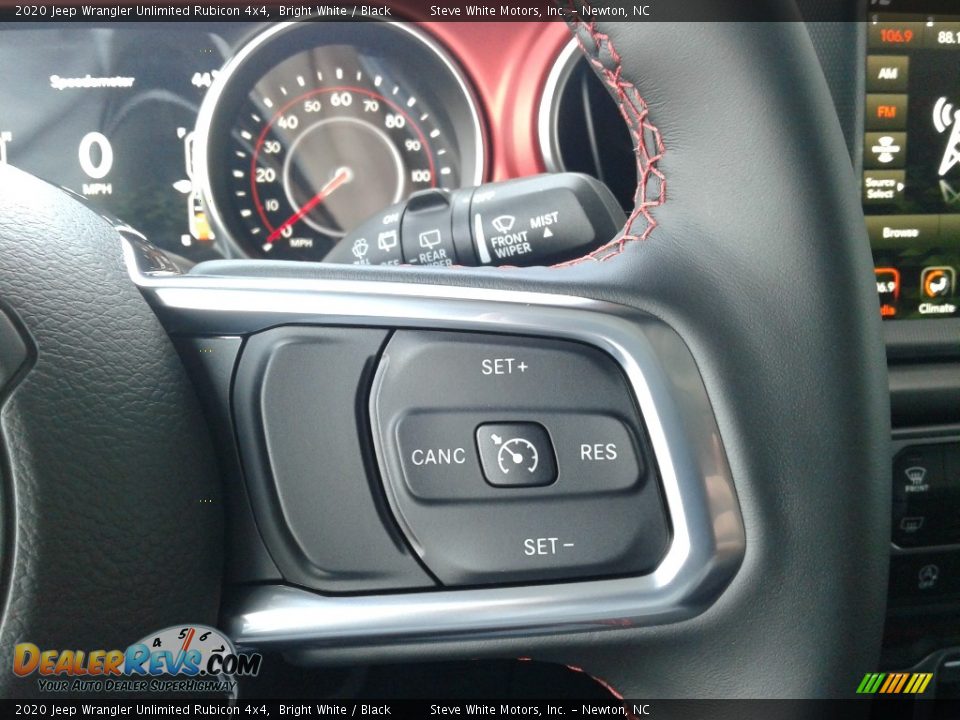 2020 Jeep Wrangler Unlimited Rubicon 4x4 Bright White / Black Photo #19