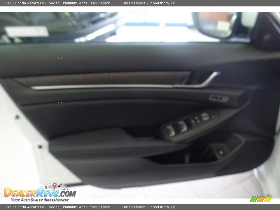 2020 Honda Accord EX-L Sedan Platinum White Pearl / Black Photo #9