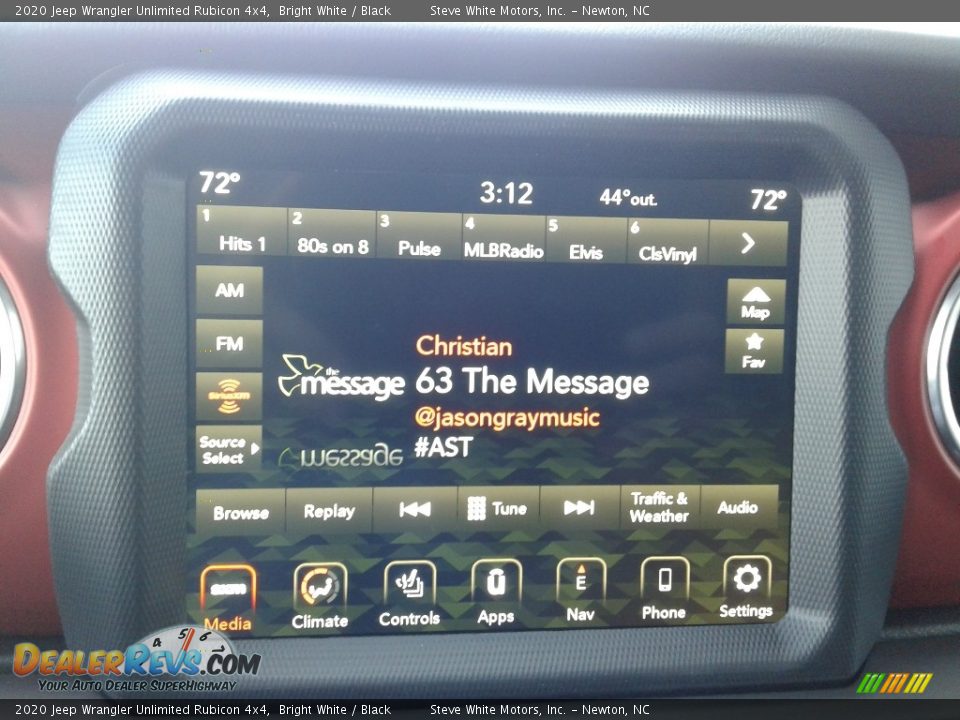 2020 Jeep Wrangler Unlimited Rubicon 4x4 Bright White / Black Photo #21