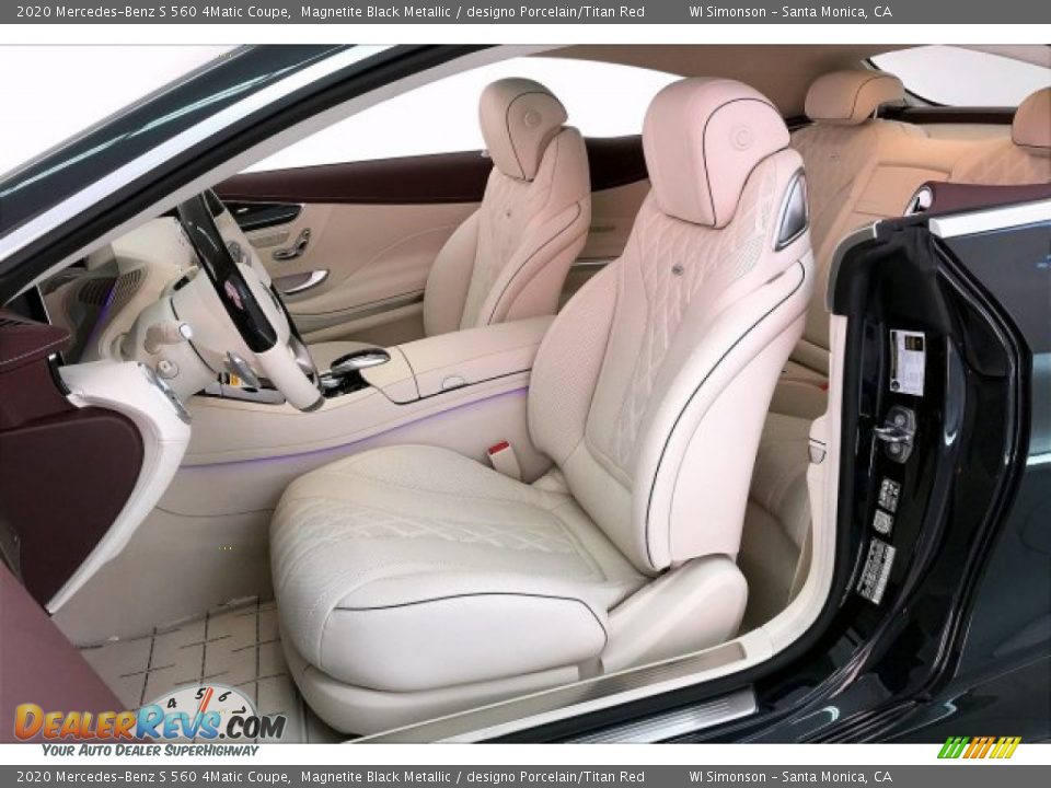 Front Seat of 2020 Mercedes-Benz S 560 4Matic Coupe Photo #14