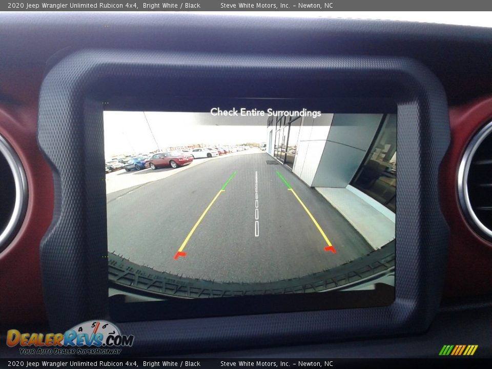 2020 Jeep Wrangler Unlimited Rubicon 4x4 Bright White / Black Photo #22