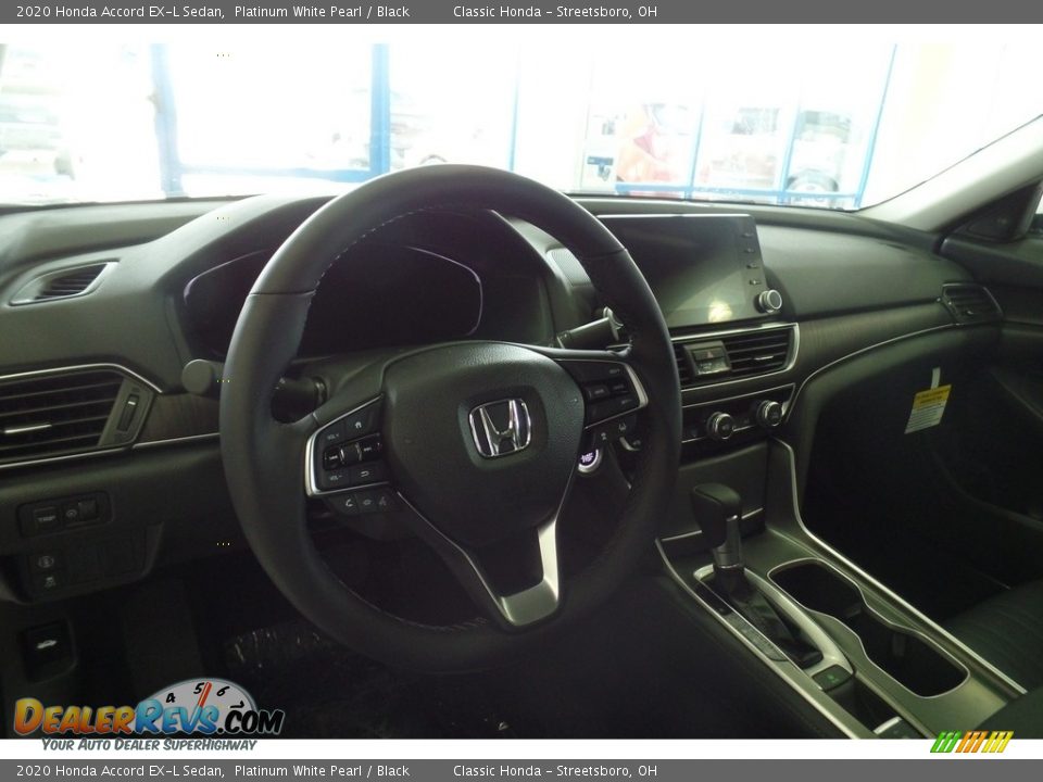 2020 Honda Accord EX-L Sedan Platinum White Pearl / Black Photo #11