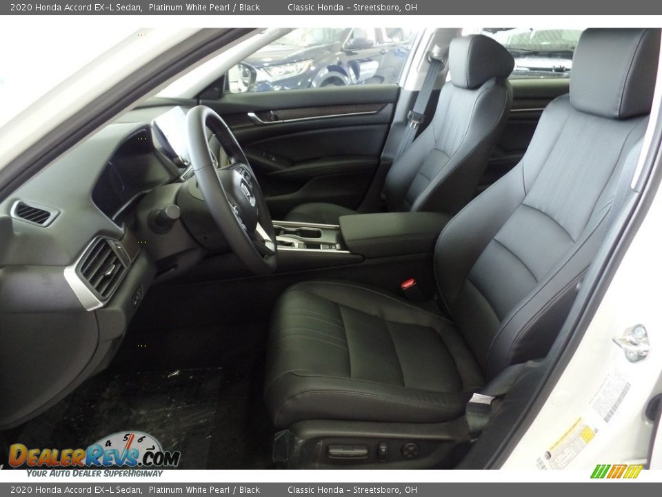 2020 Honda Accord EX-L Sedan Platinum White Pearl / Black Photo #12