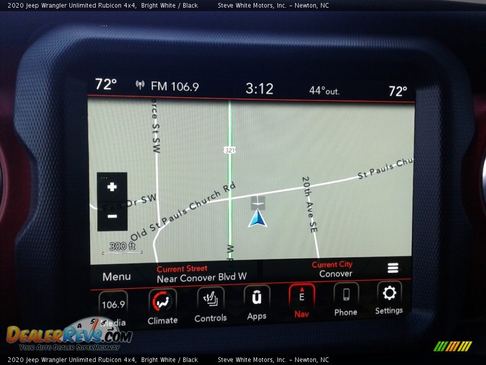 2020 Jeep Wrangler Unlimited Rubicon 4x4 Bright White / Black Photo #23