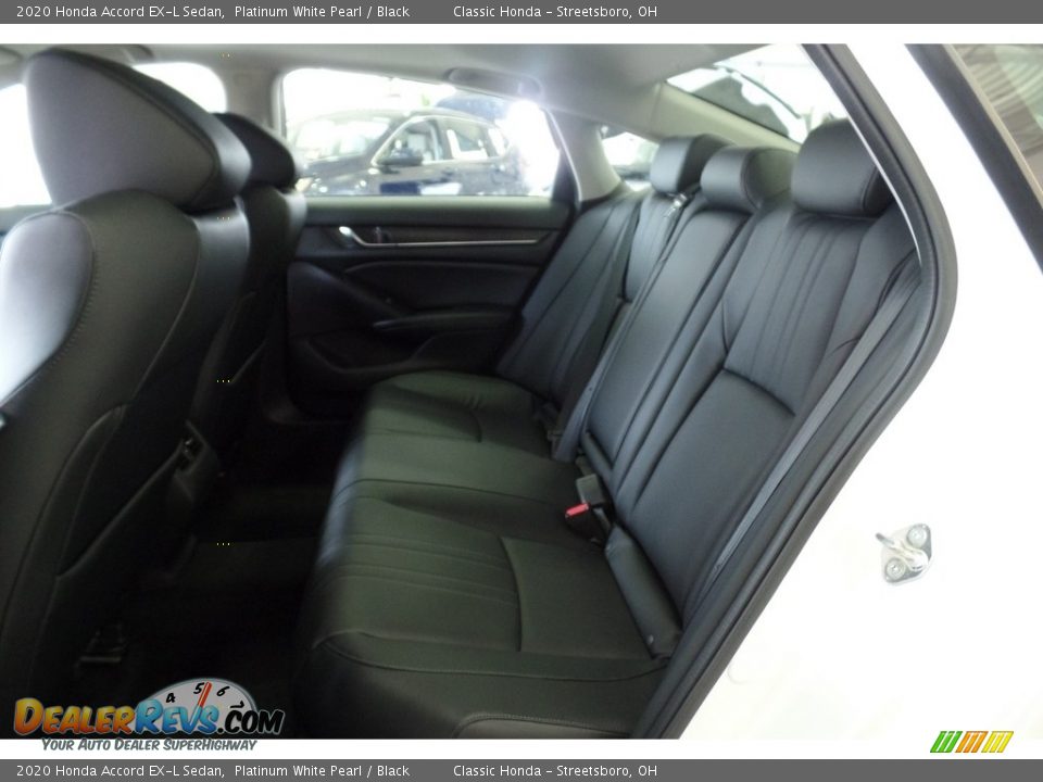 2020 Honda Accord EX-L Sedan Platinum White Pearl / Black Photo #13