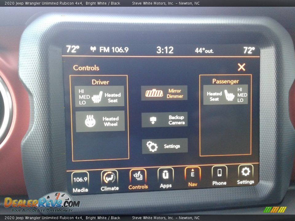 2020 Jeep Wrangler Unlimited Rubicon 4x4 Bright White / Black Photo #24