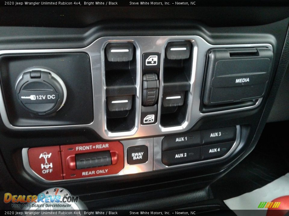 2020 Jeep Wrangler Unlimited Rubicon 4x4 Bright White / Black Photo #26