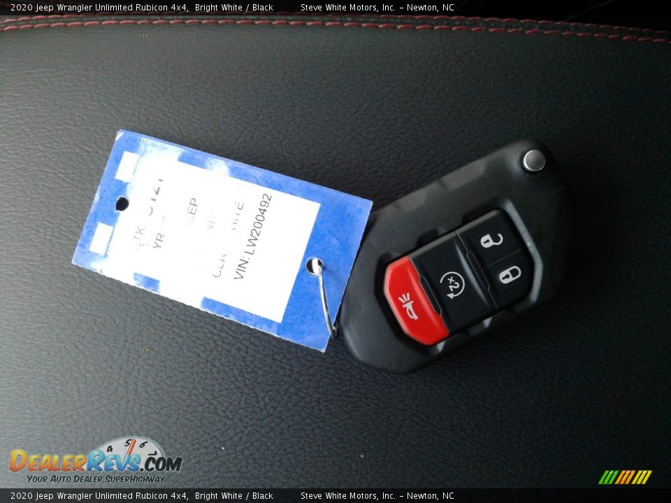2020 Jeep Wrangler Unlimited Rubicon 4x4 Bright White / Black Photo #30